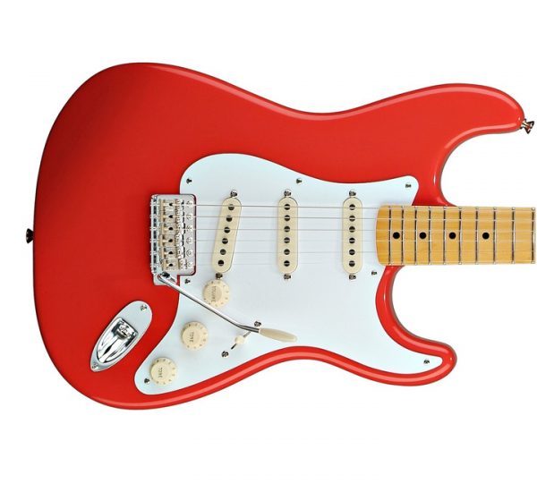 Fender Classic Series '50s Stratocaster MN Fiesta Red front