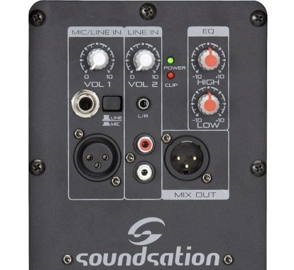 SOUNDSATION GO SOUND 8A back