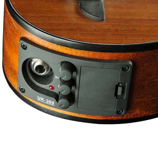 Ukulele Soprano Mogano EQ Detail