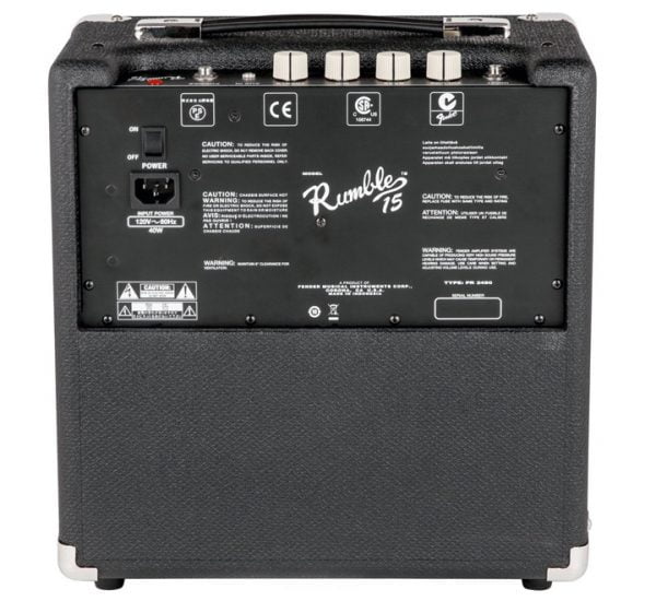 Fender Rumble 15 V3 Back