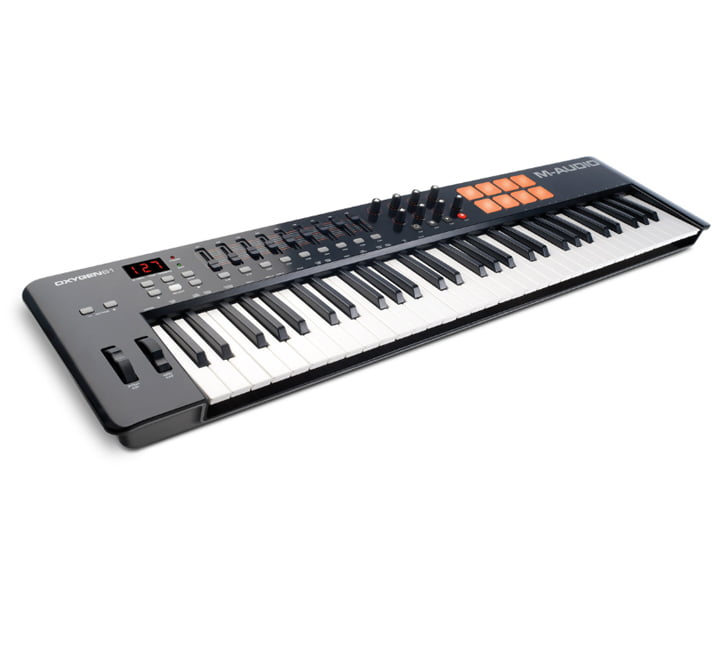 M-AUDIO OXYGEN 61 4TH GEN SIDE