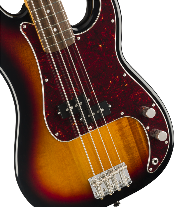 Fender Squier Classic Vibe '60s P-Bass LRL 3TS Side