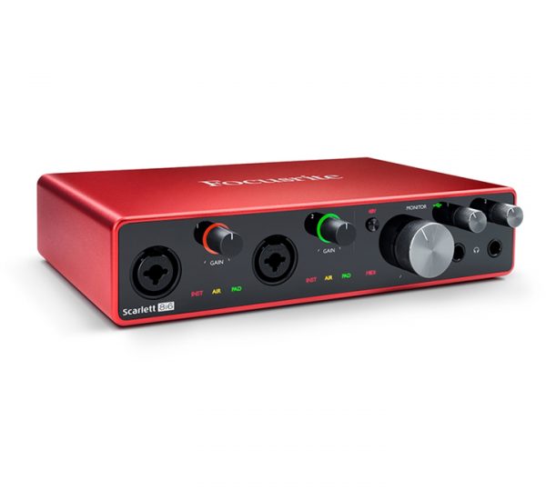 Focusrite Scarlett 8i6 3rd Gen Side