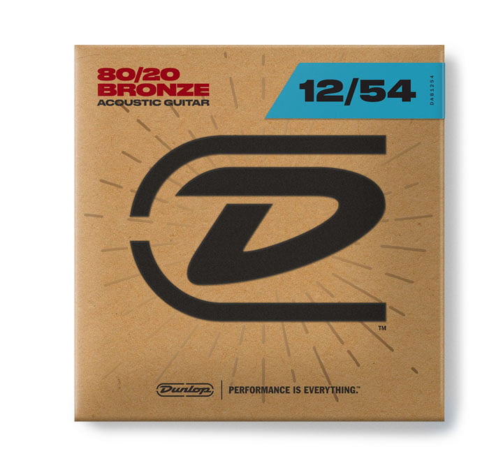 Dunlop DAB1254 Acoustic 80-20 Light