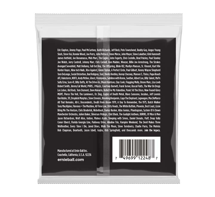Ernie Ball 2248 Super Slinky Stainless Steel Back