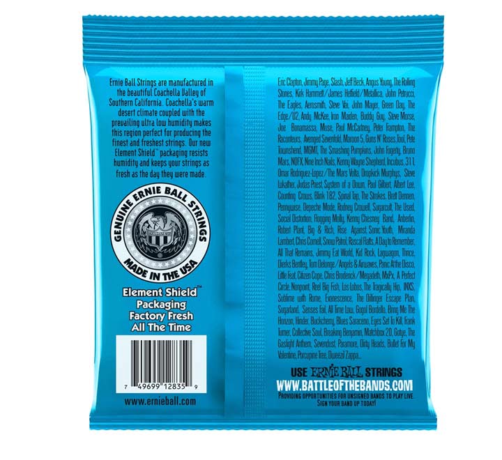 Ernie Ball 2835 Extra Slinky Back