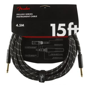Fender Deluxe 15′ Instrument Cable BTWD