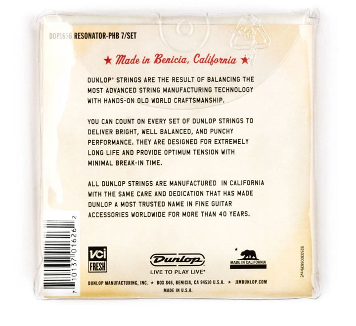 Dunlop DOP1656 Resonator Back