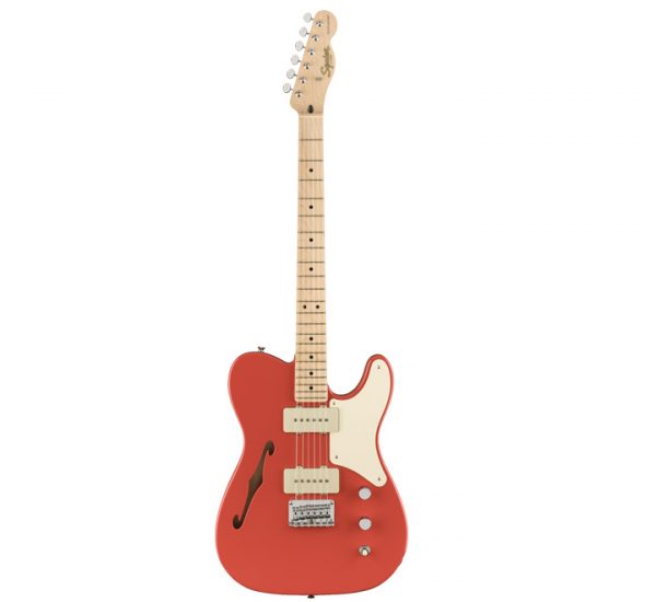 FENDER Squier Paranormal Cabronita Telecaster Thinline MN Fiesta Red