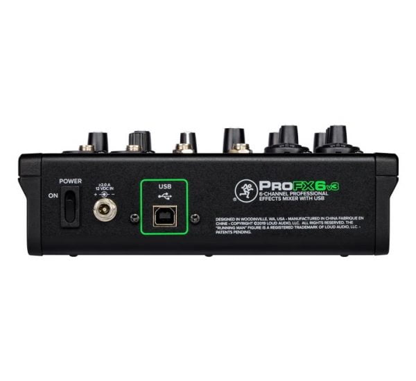 Mackie ProFX6v3 Back