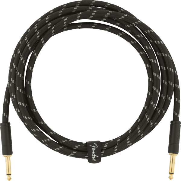 Fender Deluxe 10' Straight Instrument Cable BTWD