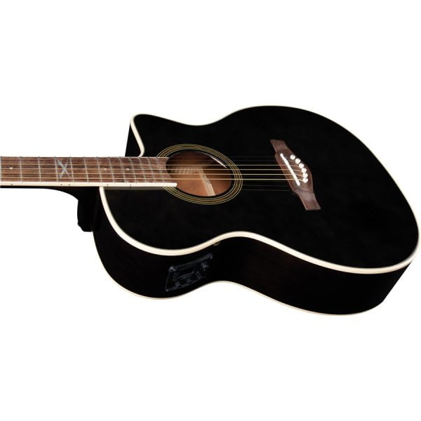 EKO NXT A100CE See Through Black Side2