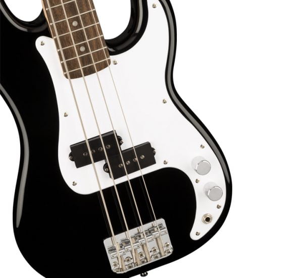 Fender Squier Mini Precision Bass LRL BLK Side
