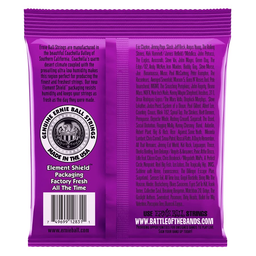 Ernie Ball 2831 Power Slinky Back