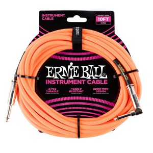 Ernie Ball 6079 Cavo Braided Neon Orange 3,05 MT