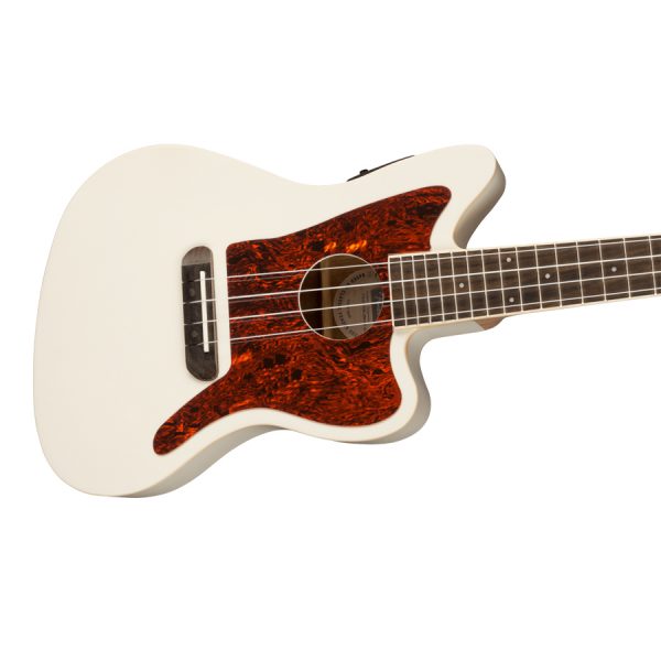 Fender Fullerton Jazzmaster Uke Olympic White - immagine 2