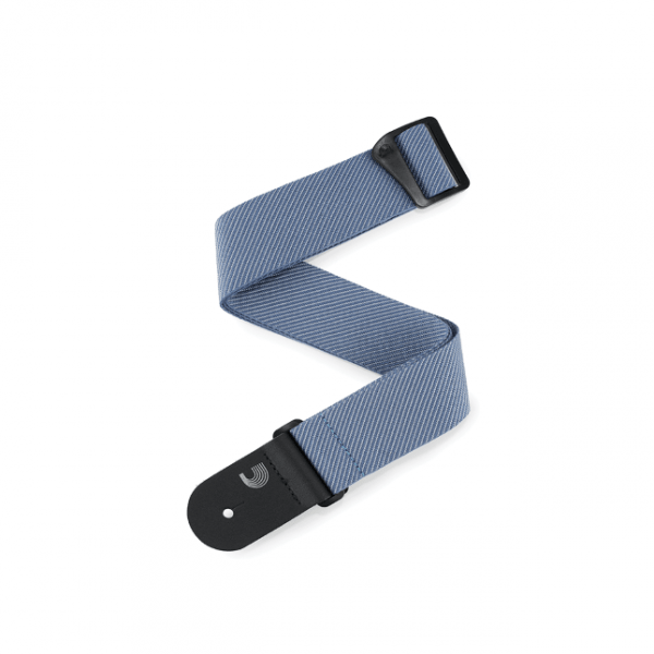 D'Addario 50TW02 Classic Tweed Guitar Strap Blue