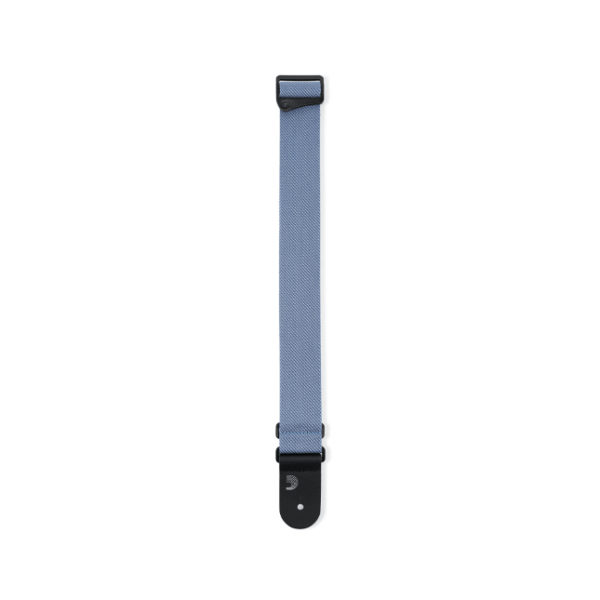 D'Addario 50TW02 Classic Tweed Guitar Strap Blue - immagine 2