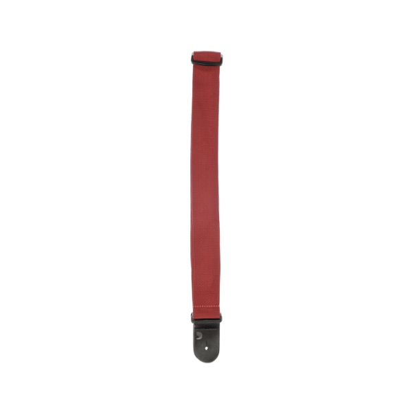 D'Addario PWS101 Polypropylene Strap Red Front