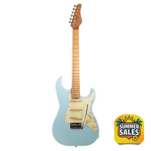 Schecter Traditional Route 66 Chicago SSS Sugar Paper Blue
