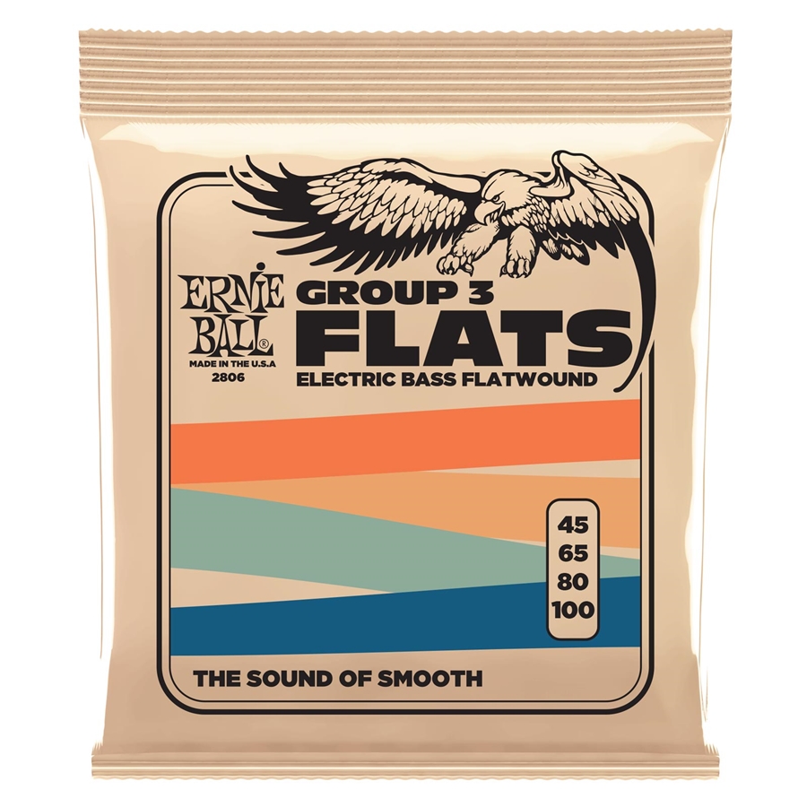 Ernie Ball 2806 Flatwound Group III 45-100