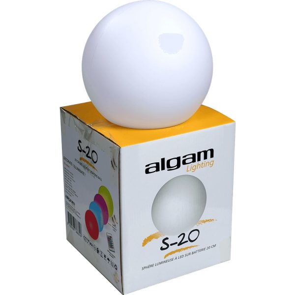 Algam Lighting S-20 Sfera Luminosa Decorativa 20 Cm Detail