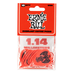 Ernie Ball 9194 Plettri Everlast Red 1.14