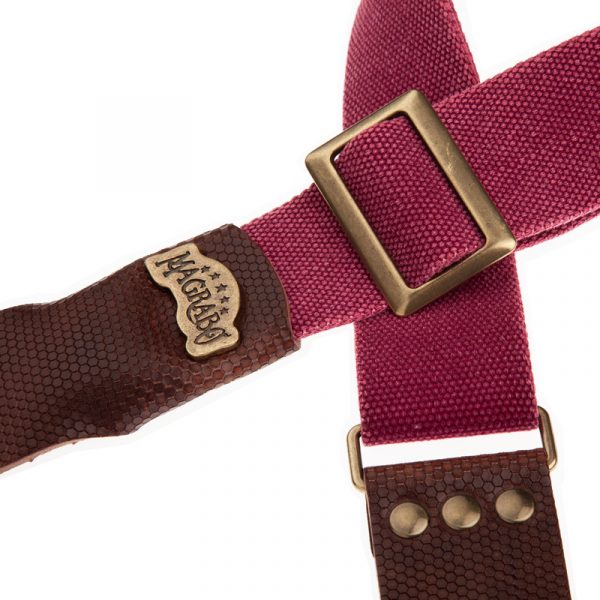Magrabò Stripe SC Cotton Washed Bordeaux 5 cm - immagine 6