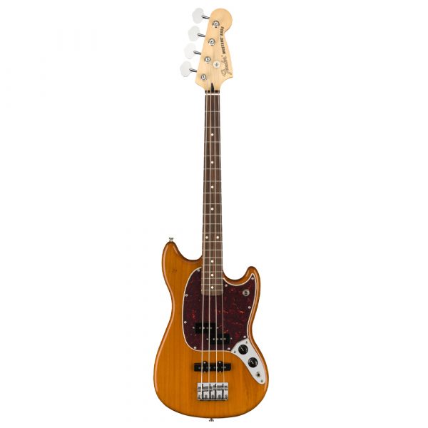 Fender Player Mustang Bass PJ PF Aged Natural