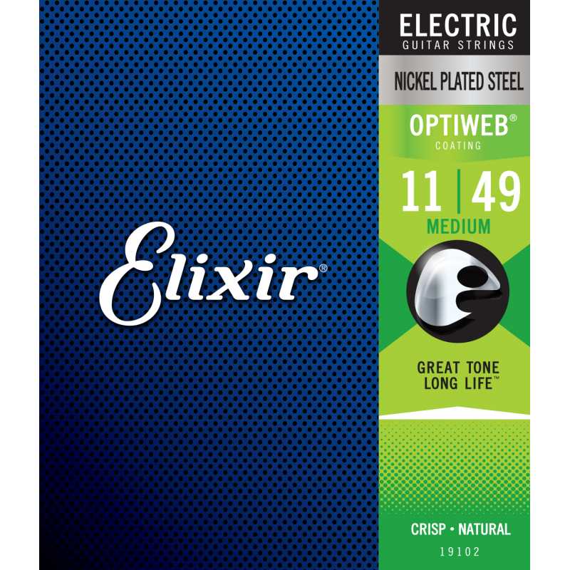 Elixir 19102 Optiweb Medium Electric