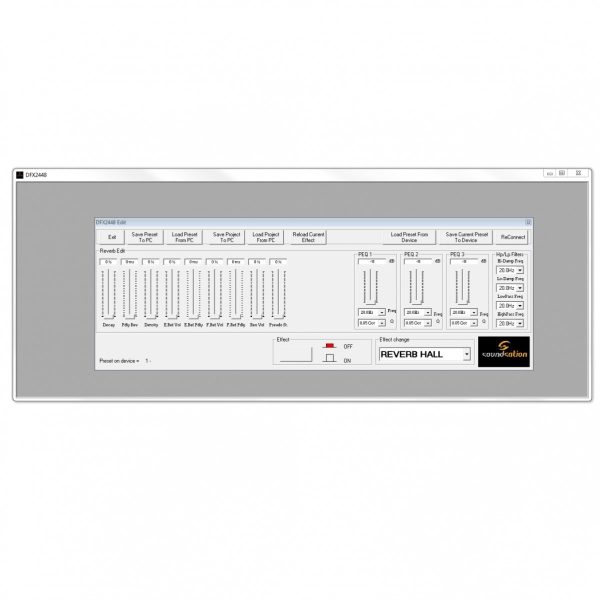 Soundsation DFX2448 Multieffetto Digitale - immagine 3