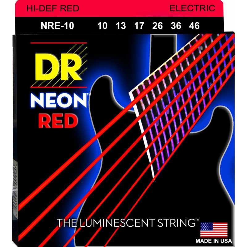DR NRE-10 Neon Red