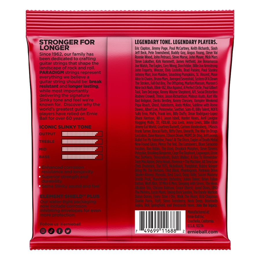 Ernie Ball 2016 Paradigm Burly Slinky - immagine 2