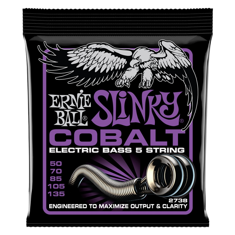 Ernie Ball 2738 Cobalt Power Slinky Bass 5