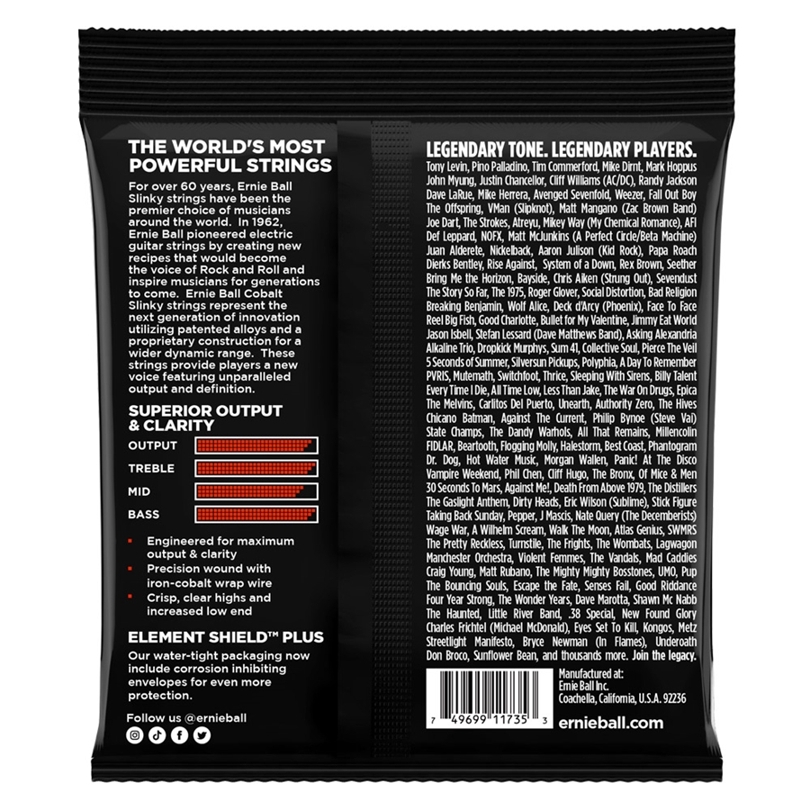 Ernie Ball 2739 Cobalt Slinky Bass 6 - immagine 2