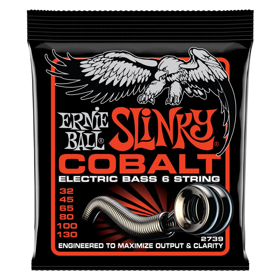 Ernie Ball 2739 Cobalt Slinky Bass 6