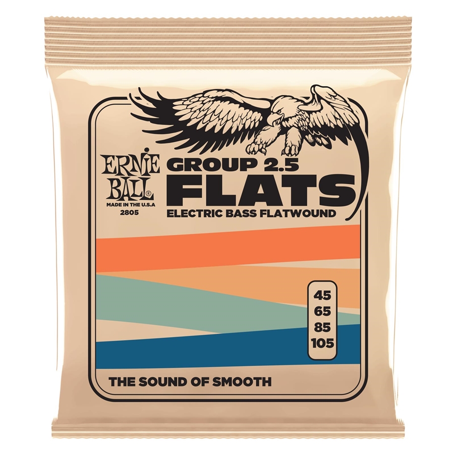 Ernie Ball 2805 Flatwound Long Scale