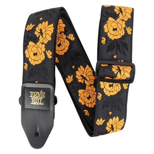 Ernie Ball 5358 Tangerine Rose Jacquard Strap