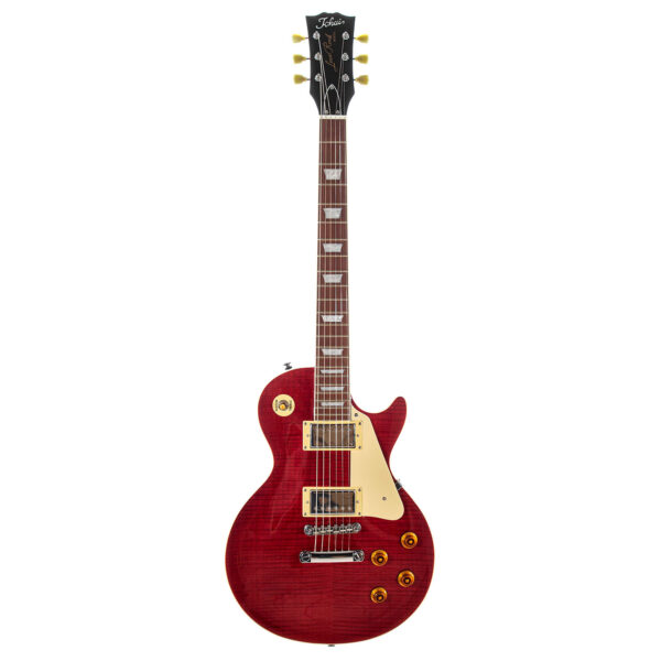 Tokai UALS62FSR LP Style Flame See Through Red