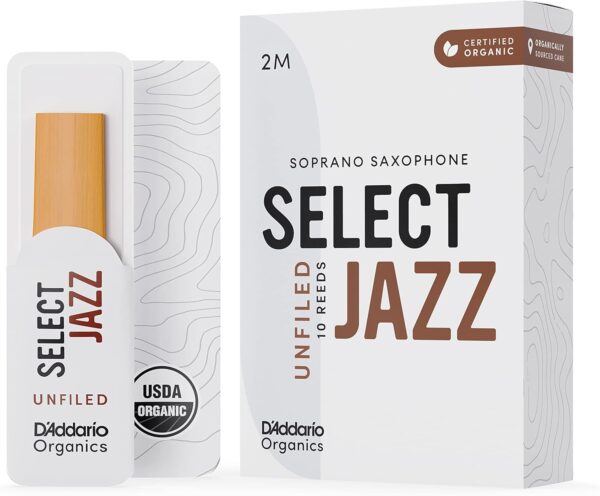 D'Addario Select Jazz Unfiled Sax Soprano 2M