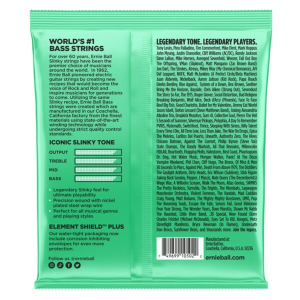 Ernie Ball 2841 Hyper Slinky Bass - immagine 2