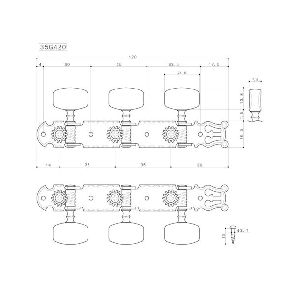 GOTOH 35G450 FG - immagine 2