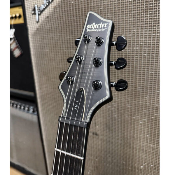 Schecter KM-6 Keith Merrow Trans Black Usata - immagine 5