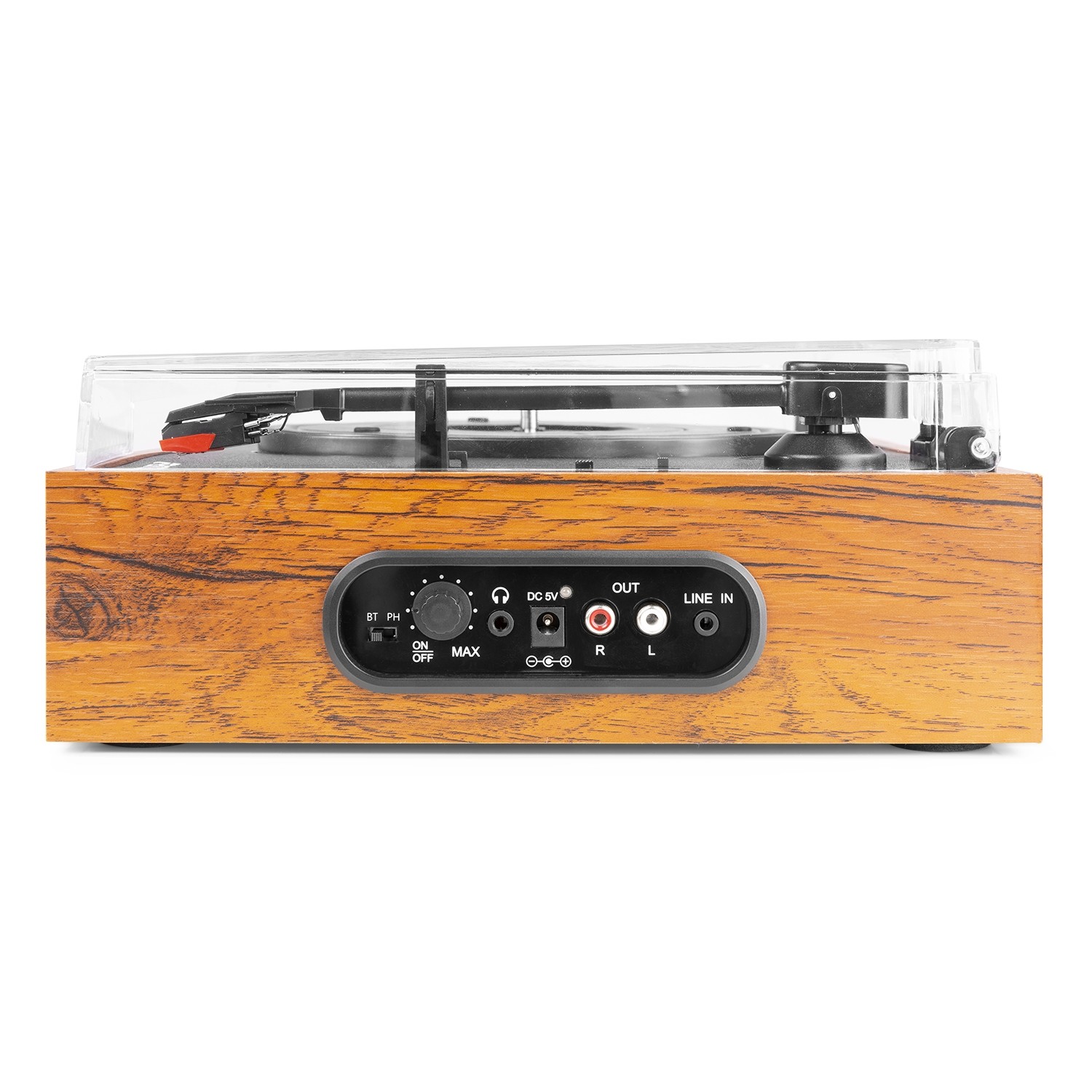 Fenton RP170L Record Player With Record Storage Case Wood - immagine 8