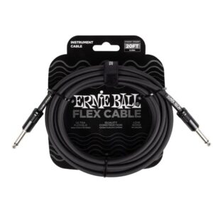 Ernie Ball 6435 Flex Cable Black 6M