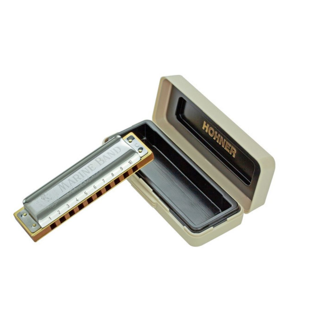 Hohner Marine Band 1896 D Harmonic Minor - immagine 2