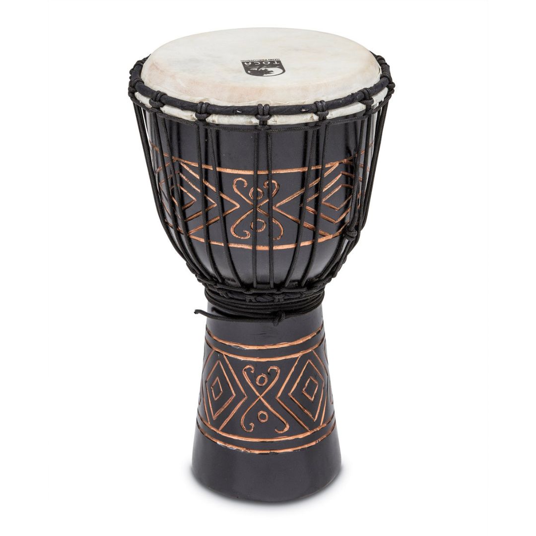 TOCA Djembe Street Series BK Onyx 12"